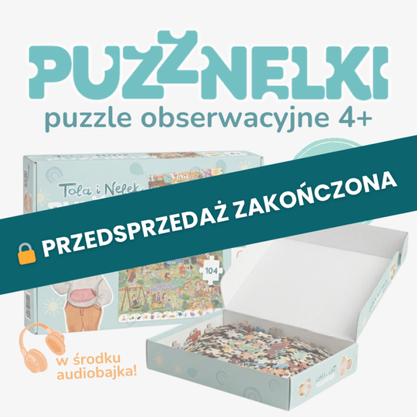 PUZZNELKI - puzzle z Tolą i Nelkiem